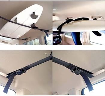 Amazon | Funktion サーフボードキャリア ラックベルト 車内用 Rack Amazon | Funktion サーフボードキャリア ラックベルト 車内用 Rack